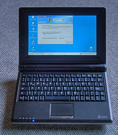 Foto des EC-800 unter Windows XP